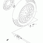 VL800 Boulevard C50 Front wheel (vl800c  e28)