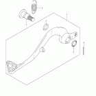 RM85,L Задний тормоз