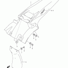 DR-Z125,L Rear fender (dr-z125 e28)
