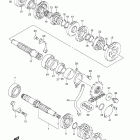 DR-Z125,L Transmission (dr-z125l e28)