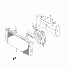 DL1000 V-Strom Радиатор