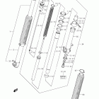 DR-Z400S Передняя вилка