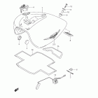 VL800 Boulevard C50 Fuel tank (vl800  e33)