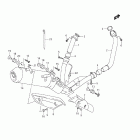 DL650A V-Strom Глушитель
