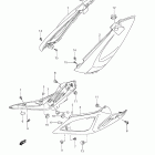 DL650A V-Strom Обтекатель рамы