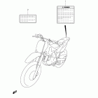 DR-Z125,L Label (dr-z125 e33)