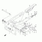 DR-Z125,L Rear swinging arm (dr-z125l e28)