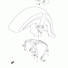 VL800 Boulevard C50 Front fender (vl800  e28)