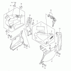 VL800 Boulevard C50 Frame cover (vl800c  e28)