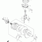 GSX-R600 Коленвал