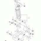 GSX-R1000 Rear cushion lever (gsx-r1000 l2 e28)