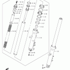 DL650A V-Strom Передняя вилка
