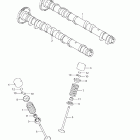 GSX-R750 Распределительный вал-клапаны