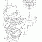 VL800 Boulevard C50 Rear cylinder head (vl800t  e33)