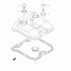 DR-Z400S Крышка головки цилиндров