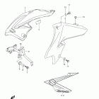 DR-Z125,L Fuel tank cover