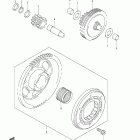 DR-Z400S Муфта стартера