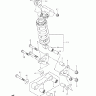 GSX-R600 Rear cushion lever (gsx-r600l2 e33)