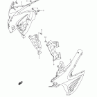 DL650A V-Strom Боковой обтекатель