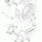 VL800 Boulevard C50 Rear wheel (vl800c  e28)