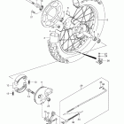 DR-Z125,L Rear wheel (dr-z125l e33)