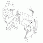 VL800 Boulevard C50 Frame cover (vl800  e28)