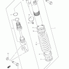 RM85,L Rear shock absorber (rm85)