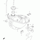 RM-Z250 Топливный бак