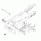 DR-Z125,L Rear swinging arm (dr-z125 e28)