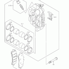 GSX-R600 Передний суппорт тормозной