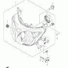 DL650A V-Strom Фара