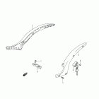 VL800 Boulevard C50 Frame brace