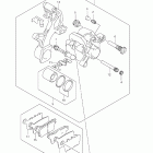 GSX-R600 Задний суппорт