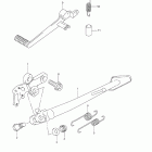 GSX-R600 Подножка
