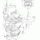 VL800 Boulevard C50 Rear cylinder head (vl800c  e03)