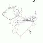 DR-Z400S Frame cover (e03)