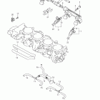 GSX-R750 Throttle body hose / joint (gsx-r750 l2 e03)