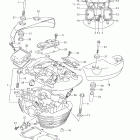 VL800 Boulevard C50 Rear cylinder head (vl800c  e33)