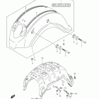 VL800 Boulevard C50 Rear fender (vl800c  e03)