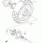 DL650A V-Strom Заднее колесо