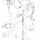 DL650A V-Strom Задний торм цилиндр