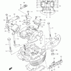 VL800 Boulevard C50 Front cylinder head (vl800c  e03)