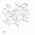 DR650SE Frame (dr650se l2 e03)