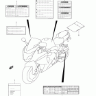 GSX-R1000 Label (gsx-r1000 l2 e28)