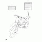 DR-Z125,L Label (dr-z125l e33)