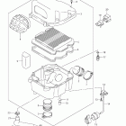 DL1000 V-Strom Воздухозаборник