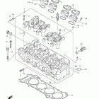 GSX-R600 Головка цилиндра