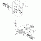 DR-Z125,L Handle lever (dr-z125l e28)