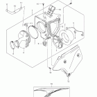 DR-Z400S Воздухозаборник