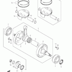 RM-Z250 Коленвал